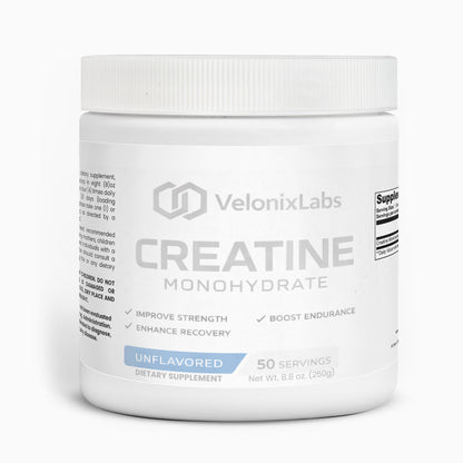 Creatine Monohydrate Powder | Unflavored Supplement