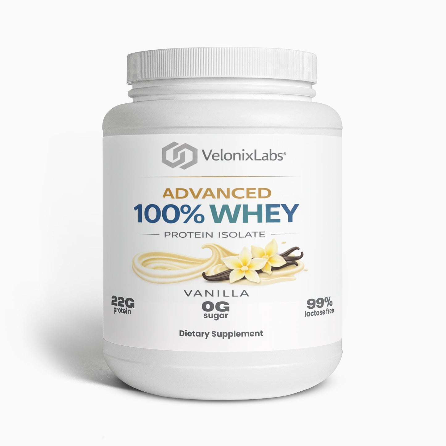 Whey Protein Isolate Vanilla | Smooth Vanilla Protein