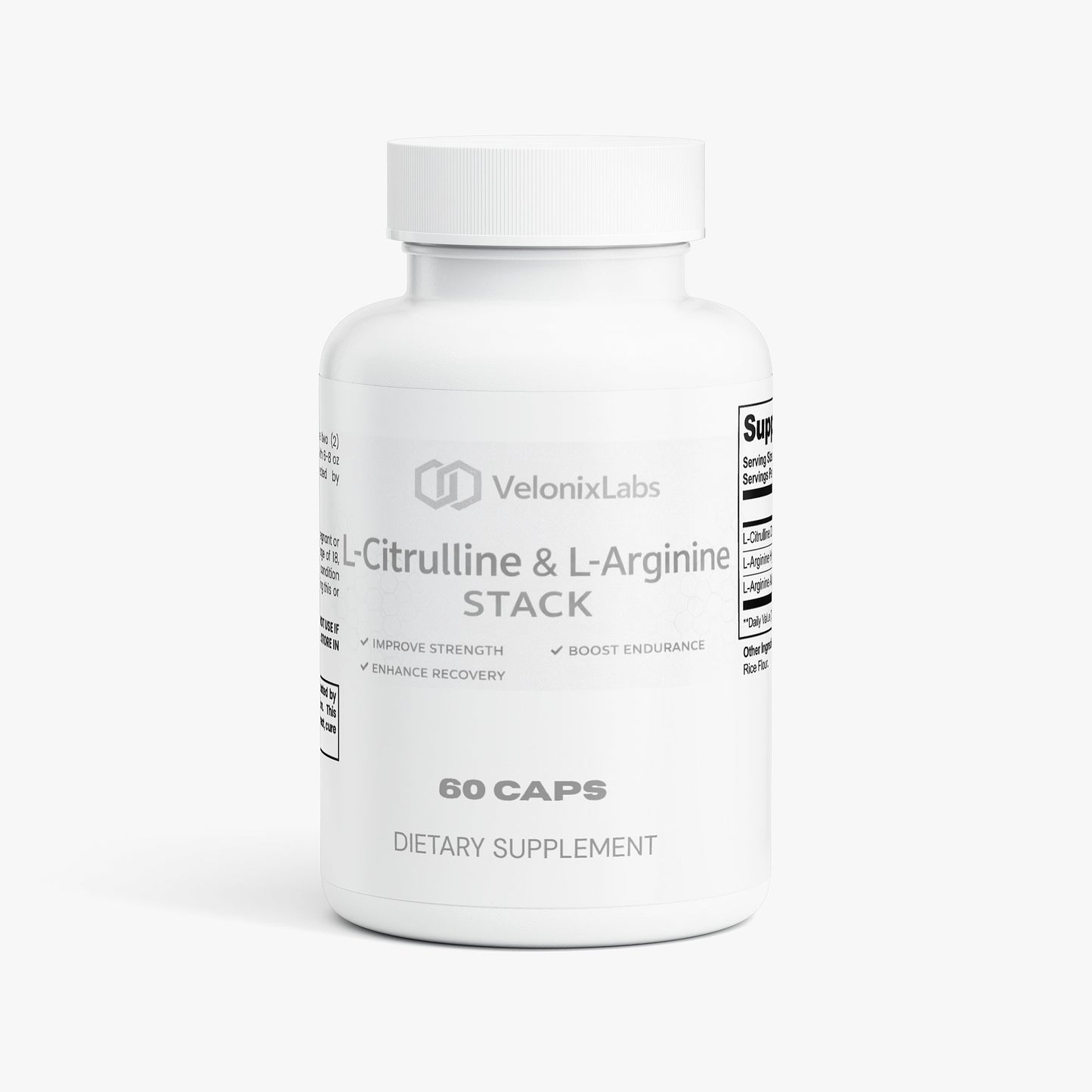 L-Citrulline & L-Arginine | Stim-Free Pump Formula