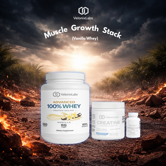Muscle Growth Stack - Vanilla Edition | Strength & Recovery Support