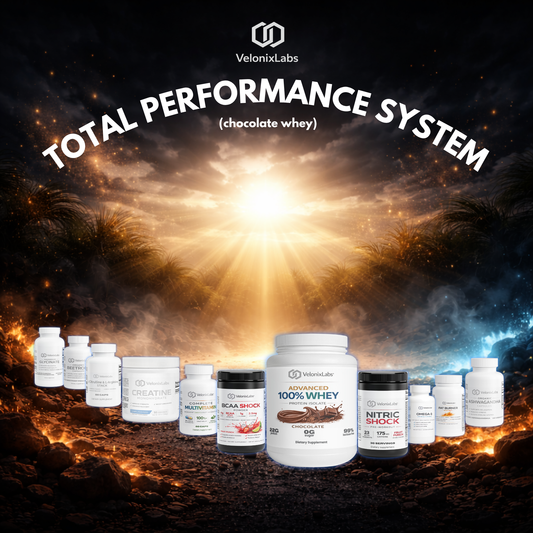 Total Performance System - Chocolate Edition | All-in-One Gym Supplement Stack