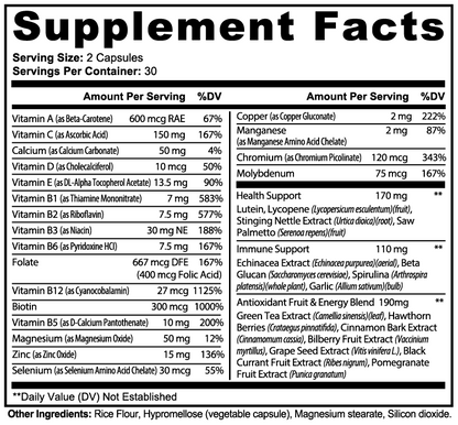 Daily Multivitamin | Essential Vitamins & Minerals